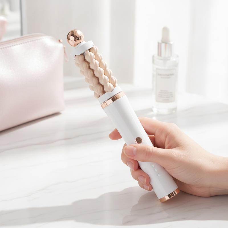 3D 얼굴 롤러 마사지기, 회전하는 웨이브 디자인, 여 - Luxury Skincare Tools 리뷰 및 가격