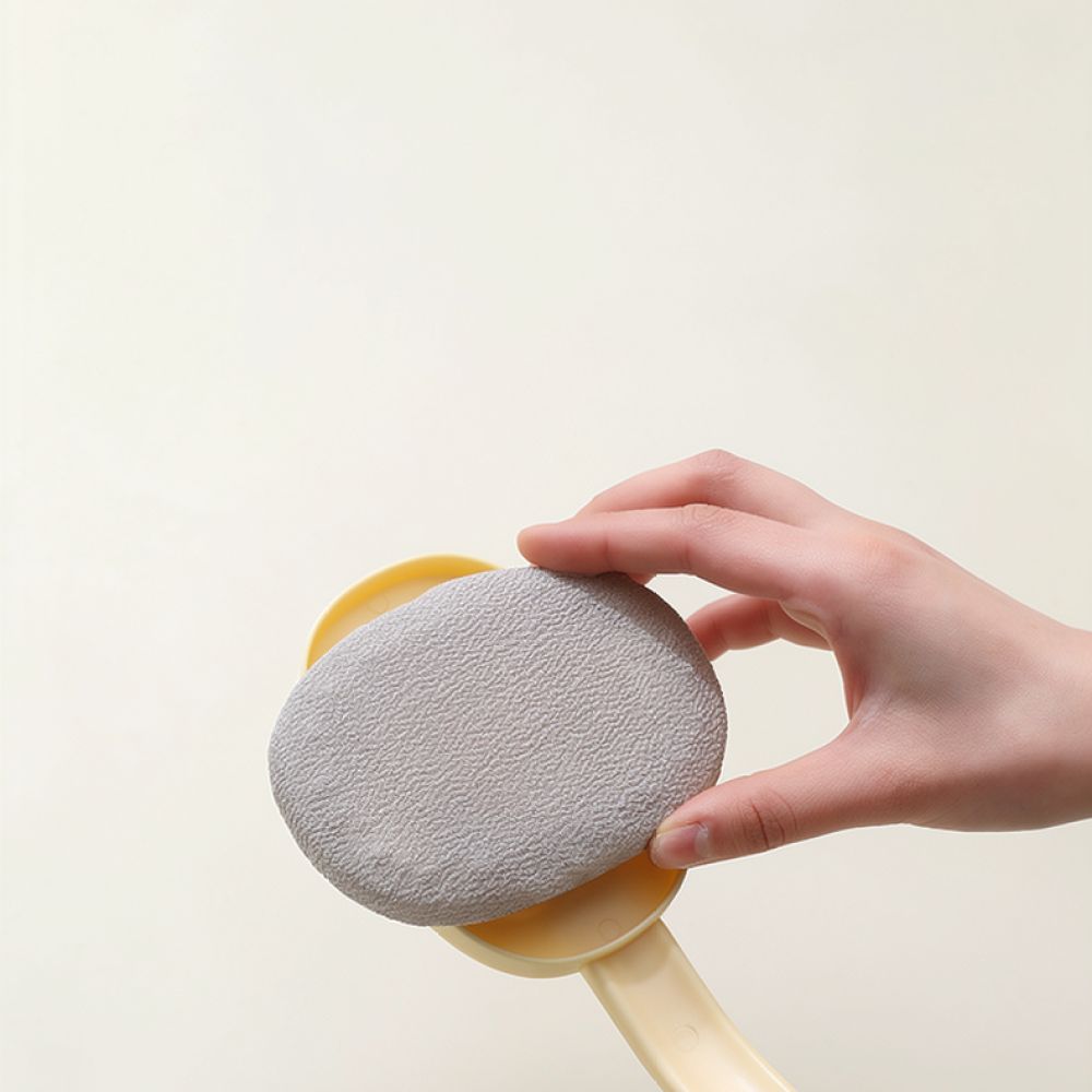 부드러운 털로 된 목욕용 브러시, 긴 손잡이, 등 마사 - Luxury Skincare Tools 리뷰 및 가격