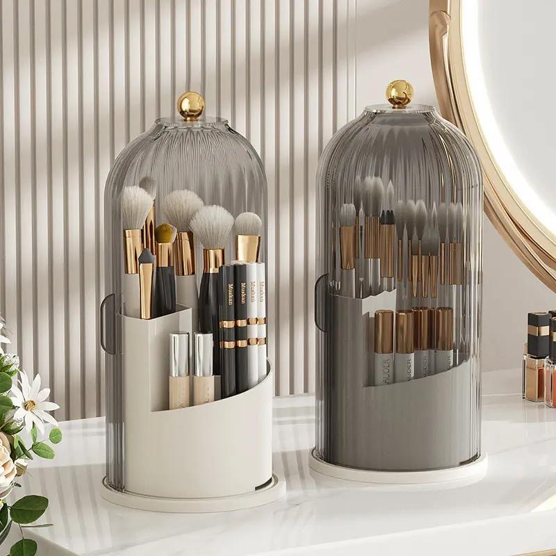 360 °   회전식 메이크업 브러쉬 홀더 뚜껑 포함  - Luxury Skincare And Makeup Brands 리뷰 및 가격
