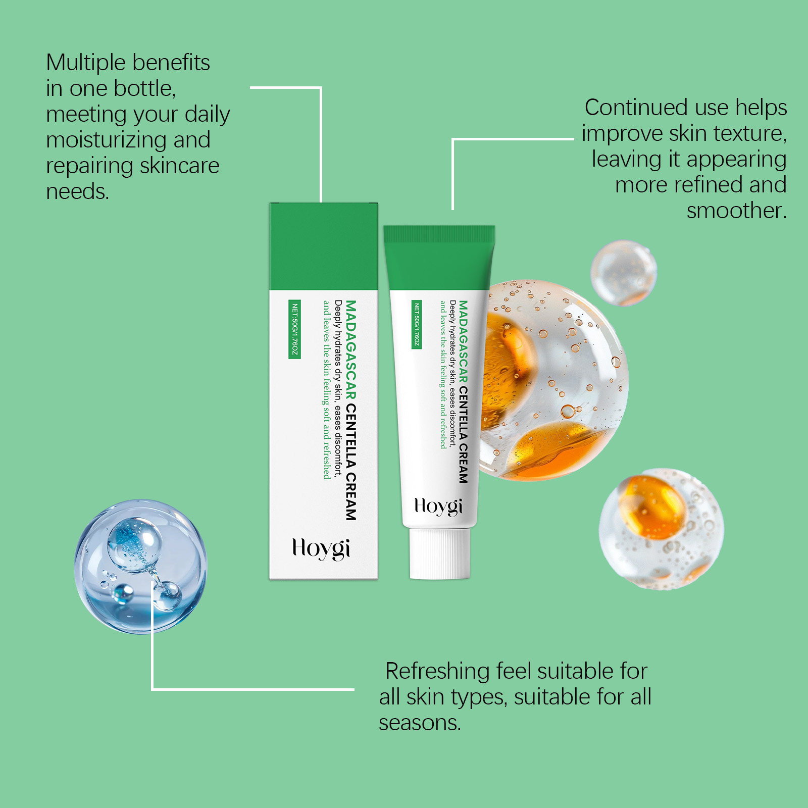 마다가스카르 센텔라 수딩 크림 장벽 강화 손상된 피부  - Luxury Skincare Brands 리뷰 및 가격