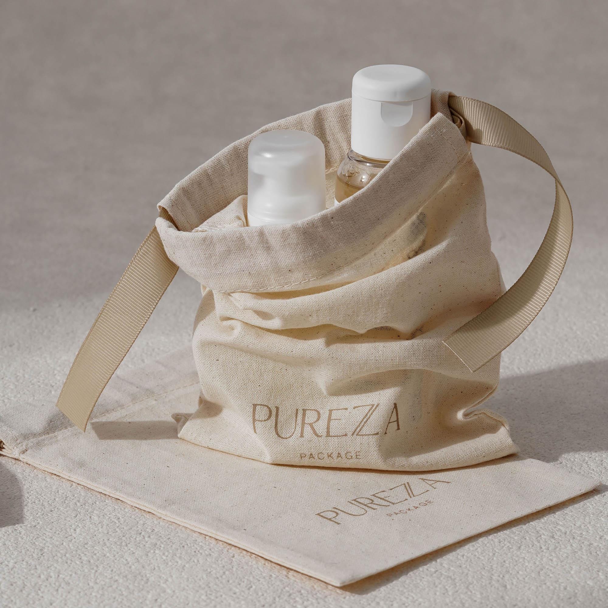 맞춤 제작 가능한 천연 코튼 드로스트링 파우치, 친환경 - Luxury Skincare Packaging 리뷰 및 가격